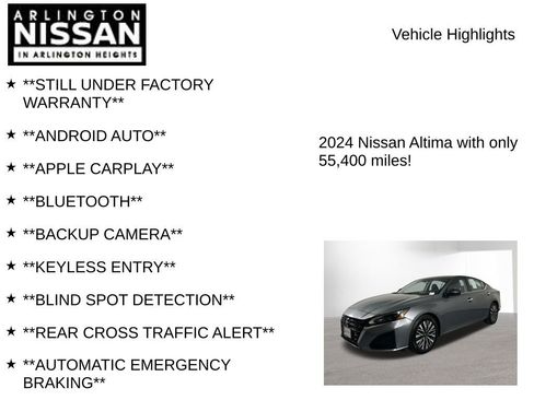 Certified 2024 Nissan Altima 2.5 SV image 7