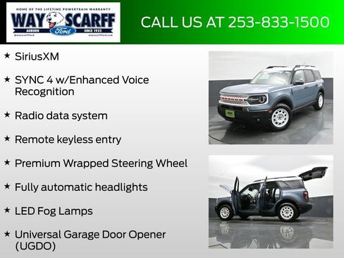 New 2025 Ford Bronco Sport Heritage w/ Convenience Package AWD/4WD image 12