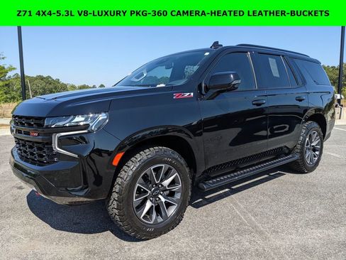 Used 2024 Chevrolet Tahoe Z71 w/ Luxury Package AWD/4WD image 1