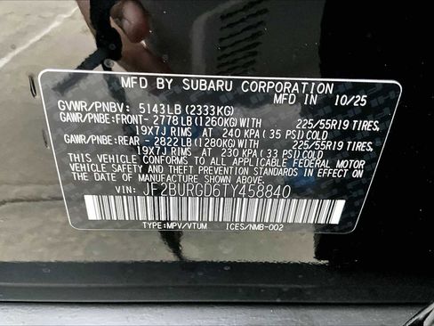 New 2026 Subaru Outback Limited XT image 19