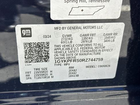 Used 2024 Cadillac XT6 Premium Luxury w/ Platinum Package image 49