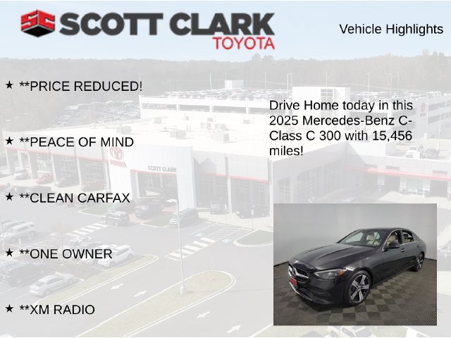 Used 2025 Mercedes-Benz C 300 4MATIC Sedan image 7