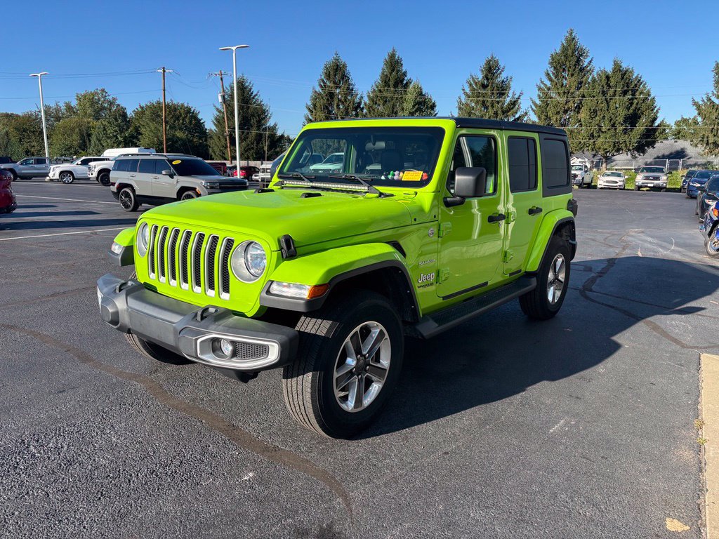 Used 2021 Jeep Wrangler Unlimited Sahara w/ Safety Group AWD/4WD image 2