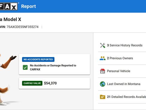 Used 2022 Tesla Model X AWD/4WD image 9