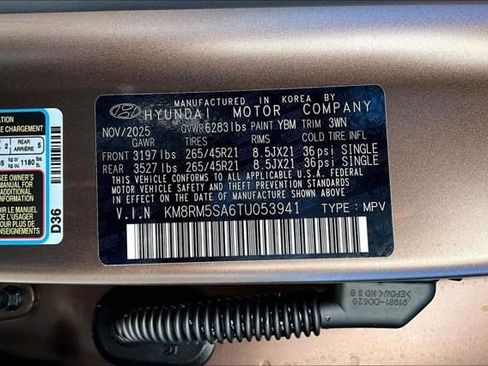 New 2026 Hyundai Palisade Calligraphy FWD image 13