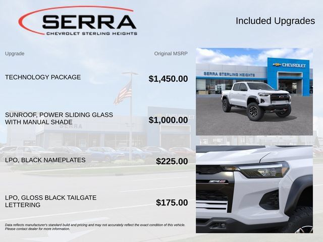 New 2026 Chevrolet Colorado ZR2 w/ Technology Package AWD/4WD image 4