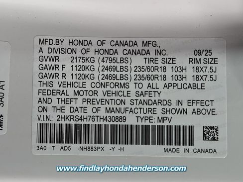 Certified 2026 Honda CR-V EX-L image 14
