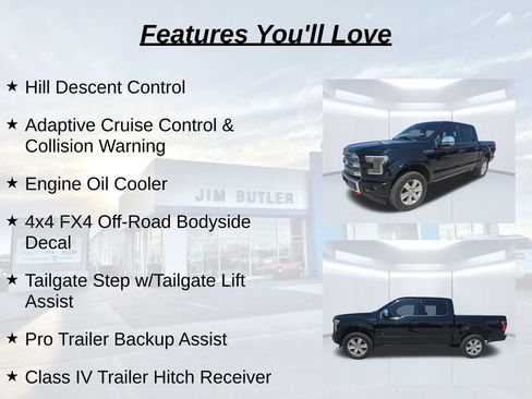 Used 2017 Ford F150 Platinum w/ Equipment Group 701A Luxury AWD/4WD image 21