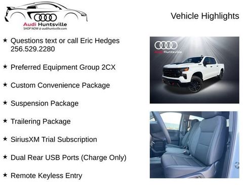 Used 2025 Chevrolet Silverado 1500 Custom Trail Boss image 6