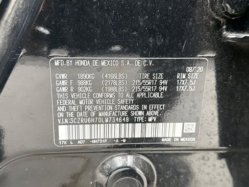 Used 2020 Honda HR-V EX-L image 11