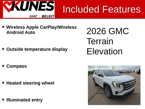 New 2026 GMC Terrain Elevation image 3