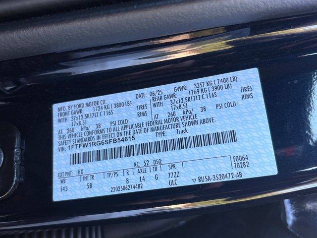 Used 2025 Ford F150 Raptor AWD/4WD image 19