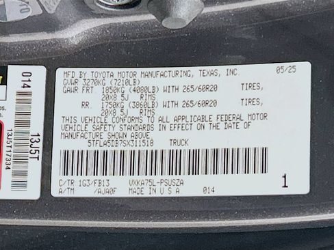 New 2025 Toyota Tundra SR5 AWD/4WD image 28