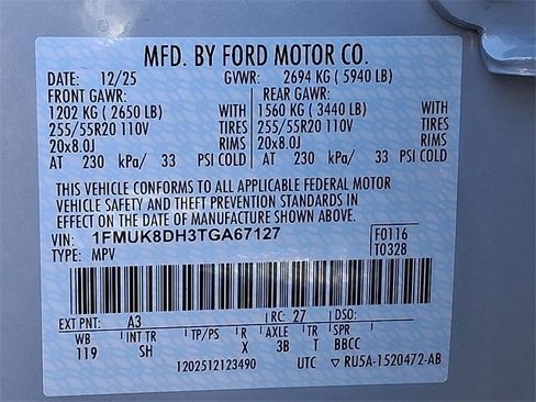 New 2026 Ford Explorer Active w/ Active Comfort Package image 18