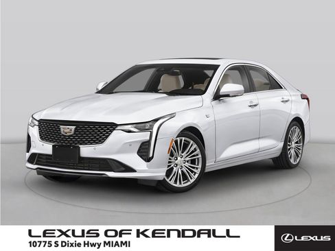 Used 2023 Cadillac CT4 Luxury w/ Sun And Sound Package RWD image 1