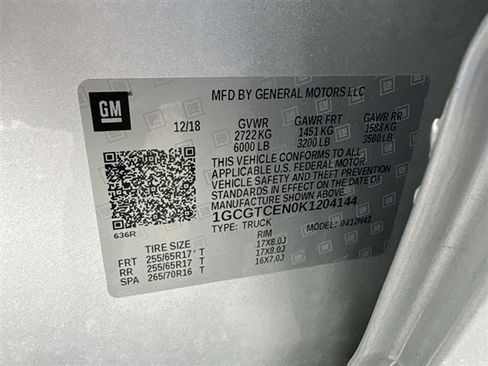 Certified 2019 Chevrolet Colorado LT w/ LT Convenience Package image 31