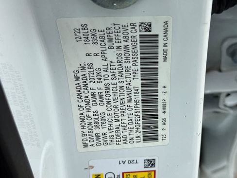 Used 2023 Honda Civic Sport image 31