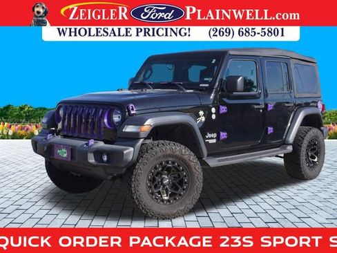 Used 2018 Jeep Wrangler Unlimited Sport S image 1