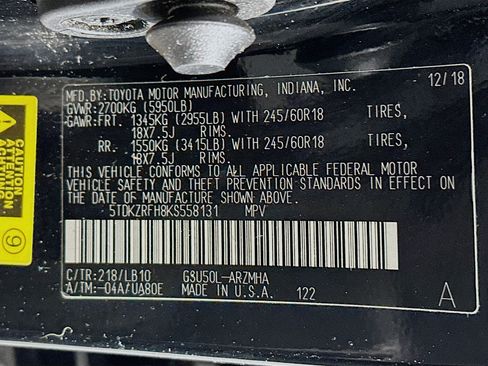 Used 2019 Toyota Highlander XLE image 12