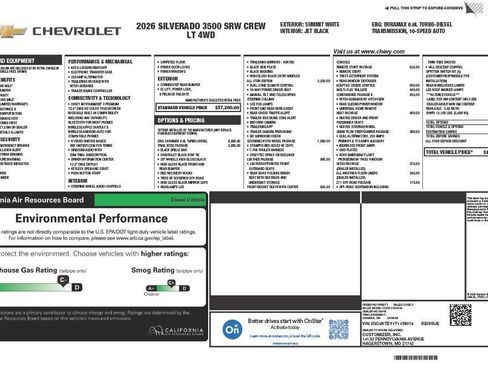 New 2026 Chevrolet Silverado 3500 LT w/ Trail Boss Package image 5