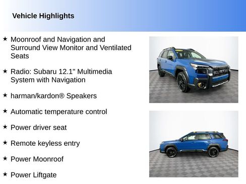 Used 2026 Subaru Outback Wilderness AWD/4WD image 2