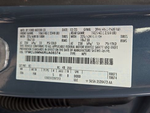 Certified 2024 Ford Escape ST-Line w/ Tech Pack #1 AWD/4WD image 26