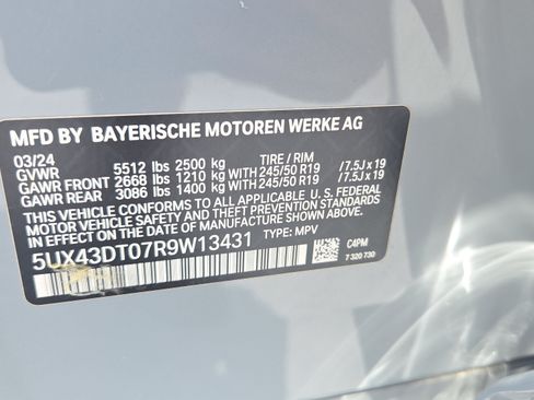 Used 2024 BMW X4 M40i w/ Premium Package AWD/4WD image 25
