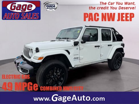 Used 2024 Jeep Wrangler Unlimited Sahara AWD/4WD image 1