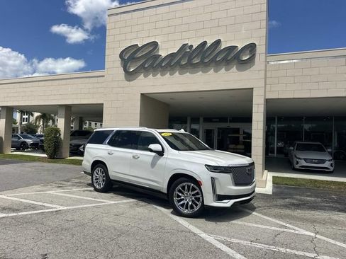Used 2021 Cadillac Escalade Premium Luxury Platinum w/ LPO, Radiant Package AWD/4WD image 1