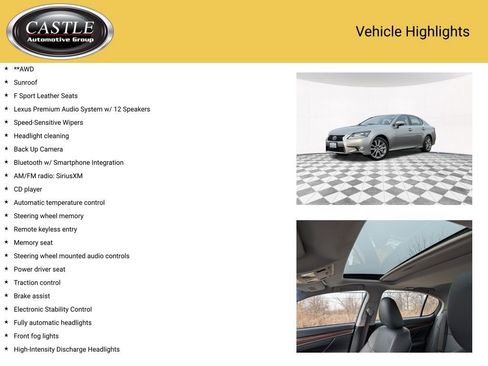 Used 2015 Lexus GS 350 AWD image 3