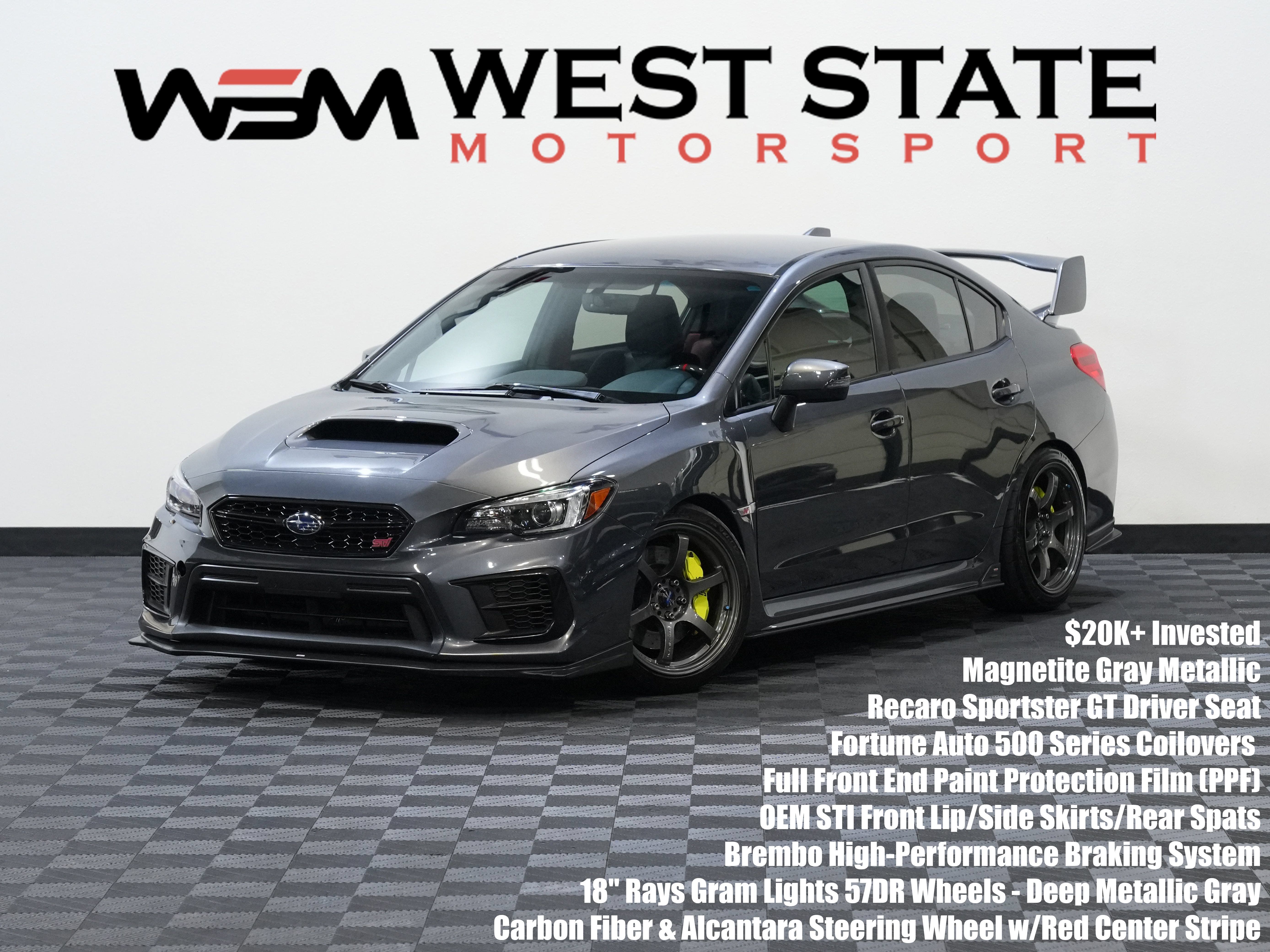 Used 2021 Subaru WRX STI w/ Popular Package #1 AWD/4WD image 1