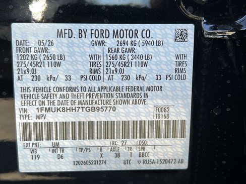 New 2026 Ford Explorer Platinum w/ LUX Leather Package AWD/4WD image 38