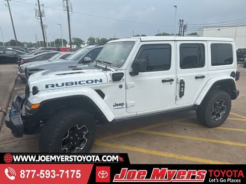 Used 2021 Jeep Wrangler Unlimited Rubicon 4xe w/ Steel Bumper Group AWD/4WD image 1