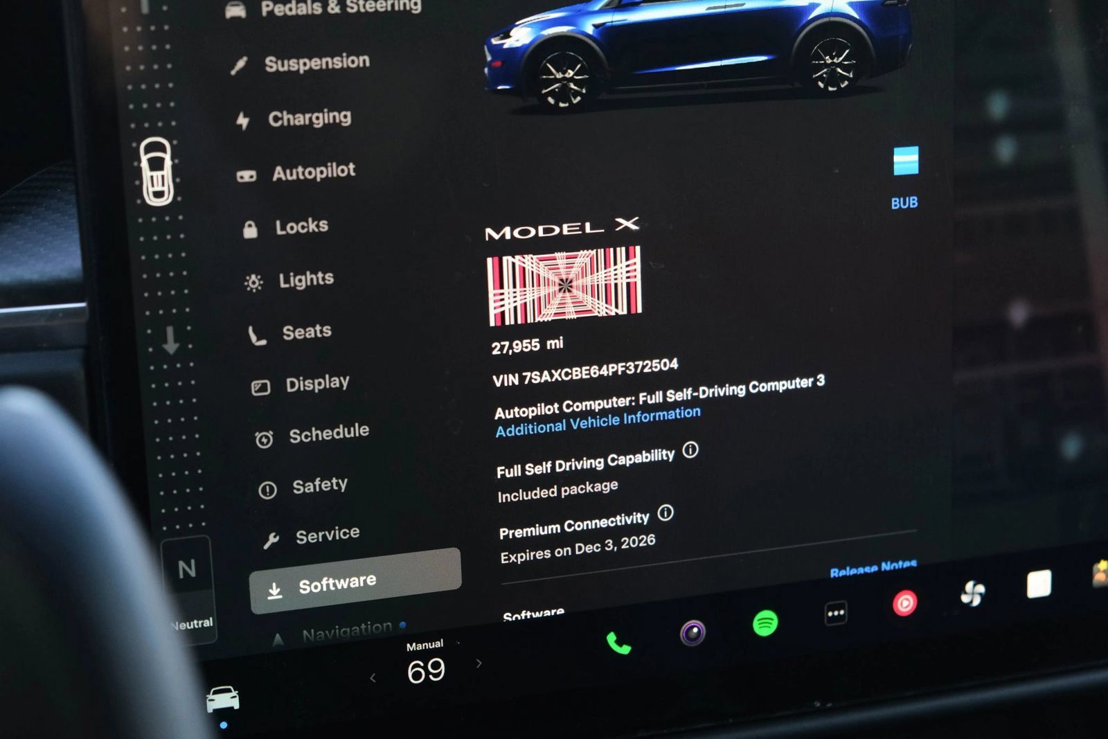 Used 2023 Tesla Model X Plaid AWD/4WD image 46