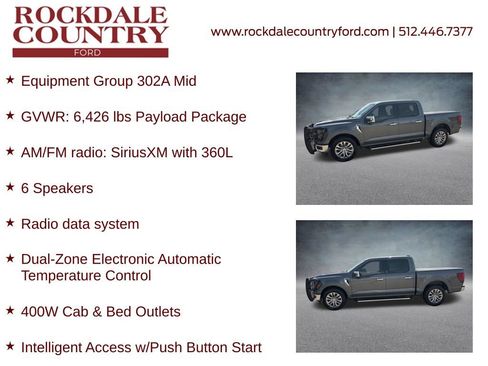 Used 2025 Ford F150 XLT w/ Equipment Group 302A MID RWD image 8
