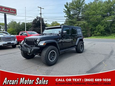 Used 2022 Jeep Wrangler Unlimited Sport AWD/4WD image 1