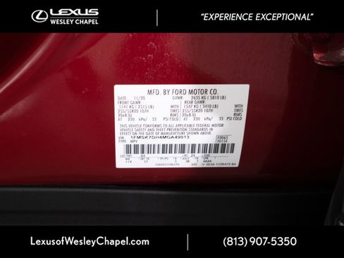 Used 2021 Ford Explorer XLT w/ Equipment Group 202A RWD image 41