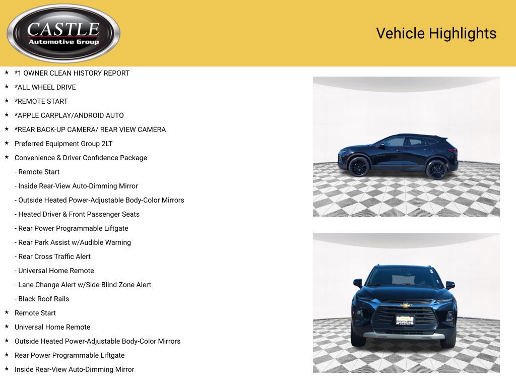 Used 2022 Chevrolet Blazer LT AWD/4WD image 3