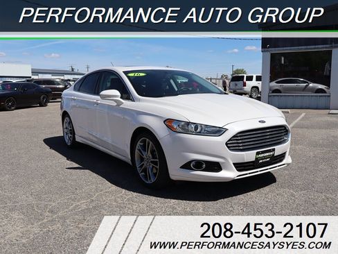 Used 2016 Ford Fusion Titanium FWD image 1
