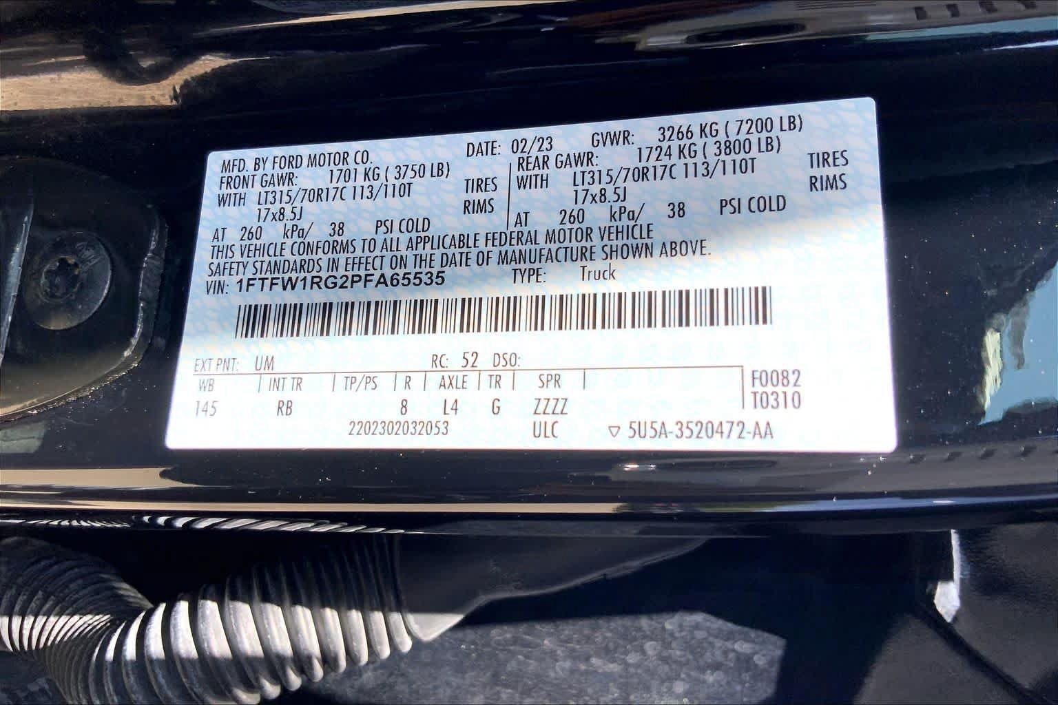 Used 2023 Ford F150 Raptor AWD/4WD image 32