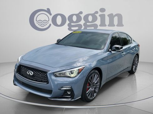 Used 2024 INFINITI Q50 Red Sport 400 AWD/4WD image 1