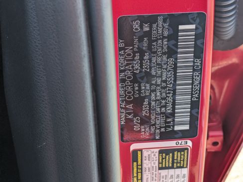 Certified 2025 Kia K5 GT-Line FWD image 30