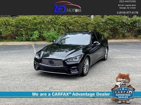 Used 2020 INFINITI Q50 Luxe RWD image 1