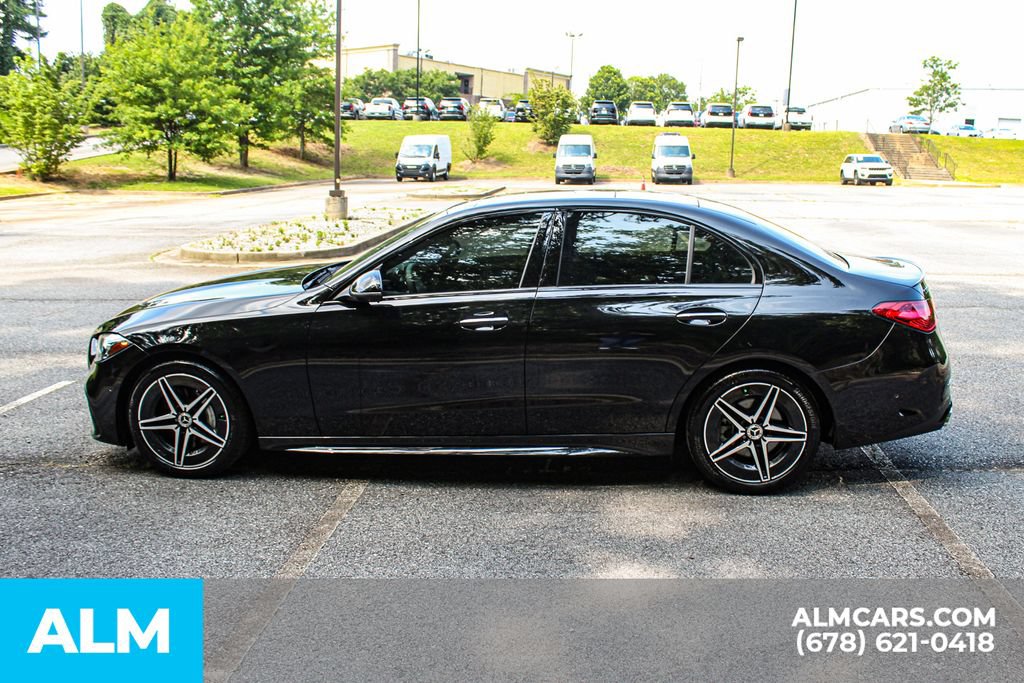 Used 2025 Mercedes-Benz C 300 Sedan w/ AMG Line w/ Night Package image 6