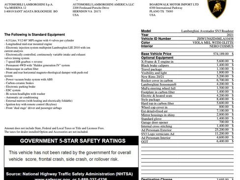 Used 2021 Lamborghini Aventador SVJ image 76