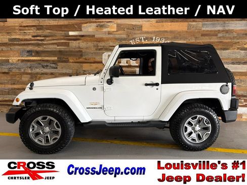 Used 2013 Jeep Wrangler Sahara w/ Connectivity Group AWD/4WD image 1