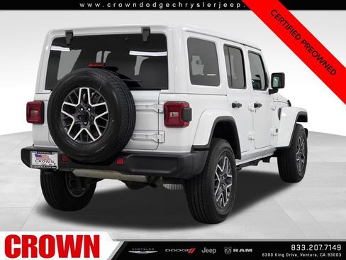 Certified 2025 Jeep Wrangler Unlimited Sahara AWD/4WD image 7