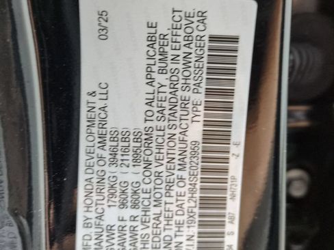 Certified 2025 Honda Civic Sport image 32