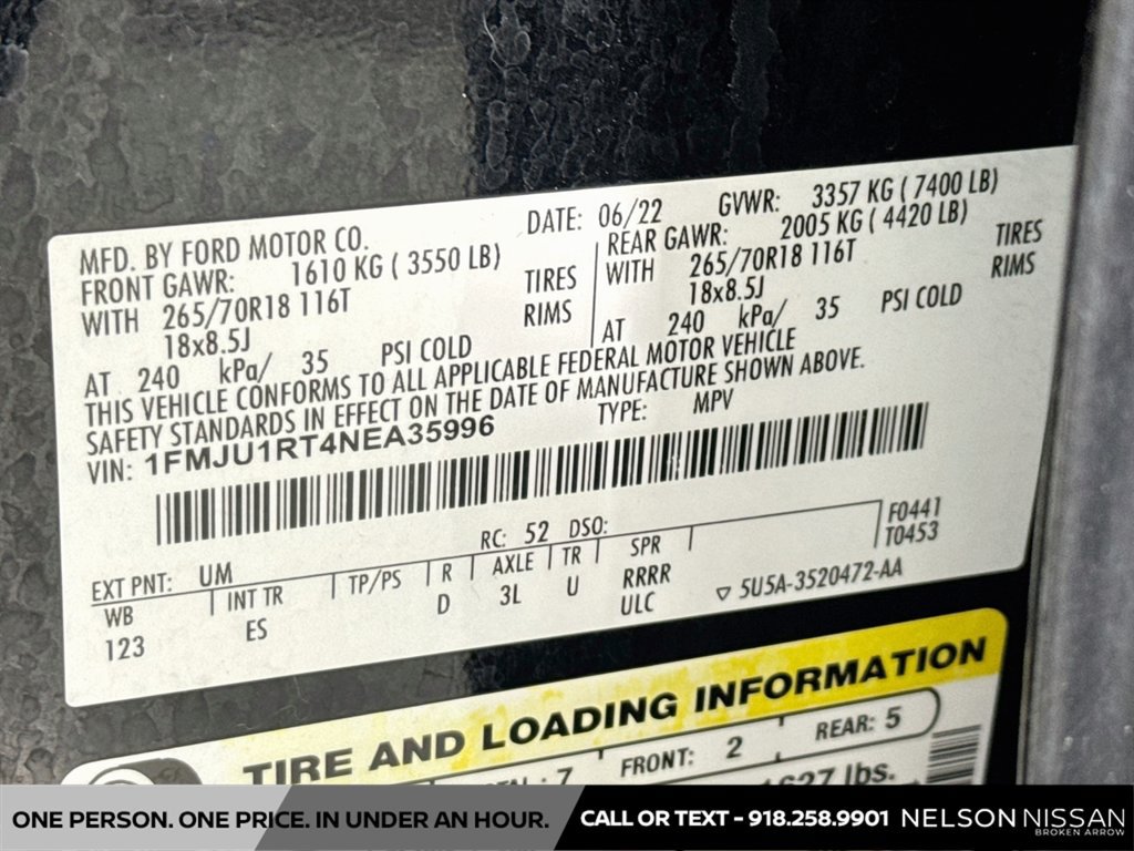 Used 2022 Ford Expedition Timberline AWD/4WD image 35