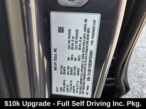 Used 2021 Tesla Model 3 Long Range AWD/4WD image 17